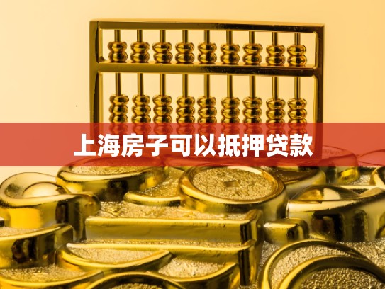 上海房子可以抵押贷款